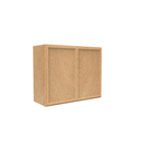 Load image into Gallery viewer, RTA - Slim Shaker Karamel - 24&quot;Height Double Door Wall Cabinets - 30&quot;W x 24&quot;H x 12&quot;D