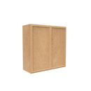 Load image into Gallery viewer, RTA - Slim Shaker Karamel - 30&quot;Height Double Door Wall Cabinets - 30&quot;W x 30&quot;H x 12&quot;D