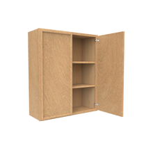 Load image into Gallery viewer, RTA - Slim Shaker Karamel - 36&quot;Height Double Door Wall Cabinets - 30&quot;W x 36&quot;H x 12&quot;D