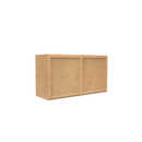 Load image into Gallery viewer, RTA - Slim Shaker Karamel - 18&quot;Height Double Door Wall Cabinets - 33&quot;W x 18&quot;H x 12&quot;D