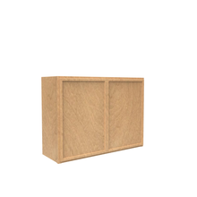 Load image into Gallery viewer, RTA - Slim Shaker Karamel - 24&quot;Height Double Door Wall Cabinets - 33&quot;W x 24&quot;H x 12&quot;D