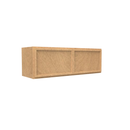 Load image into Gallery viewer, RTA - Slim Shaker Karamel - 12&quot;Height Double Door Wall Cabinets - 36&quot;W x 12&quot;H x 12&quot;D