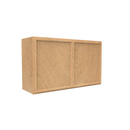 Load image into Gallery viewer, RTA - Slim Shaker Karamel - 21&quot;Height Double Door Wall Cabinets - 36&quot;W x 21&quot;H x 12&quot;D