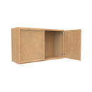 Load image into Gallery viewer, RTA - Slim Shaker Karamel - 21&quot;Height Double Door Wall Cabinets - 36&quot;W x 21&quot;H x 12&quot;D
