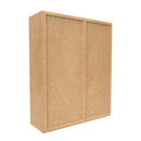 Load image into Gallery viewer, RTA - Slim Shaker Karamel - 42&quot;Height Double Door Wall Cabinets - 36&quot;W x 42&quot;H x 12&quot;D