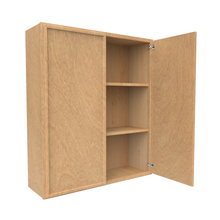 Load image into Gallery viewer, RTA - Slim Shaker Karamel - 42&quot;Height Double Door Wall Cabinets - 36&quot;W x 42&quot;H x 12&quot;D