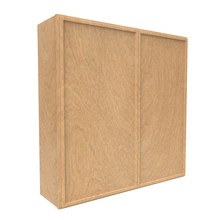 Load image into Gallery viewer, RTA - Slim Shaker Karamel - 42&quot;Height Double Door Wall Cabinets - 42&quot;W x 42&quot;H x 12&quot;D