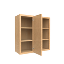 Load image into Gallery viewer, RTA - Slim Shaker Karamel - Wall Blind Corner Cabinets - 30&quot;W x 30&quot;H x 12&quot;D
