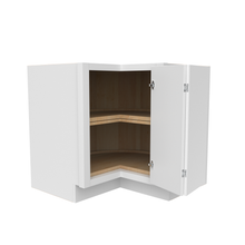 Load image into Gallery viewer, RTA - Slim Shaker Oatmeal - Lazy Susan Base Cabinets - 33&quot;W x 34.5&quot;H x 33&quot;D