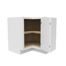 Load image into Gallery viewer, RTA - Slim Shaker Oatmeal - Lazy Susan Base Cabinets - 33&quot;W x 34.5&quot;H x 33&quot;D