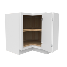 Load image into Gallery viewer, RTA - Slim Shaker Oatmeal - Lazy Susan Base Cabinets - 36&quot;W x 34.5&quot;H x 24&quot;D