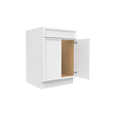 Load image into Gallery viewer, RTA - Slim Shaker Oatmeal - Sink Base Cabinets - 24&quot;W x 34.5&quot;H x 24&quot;D