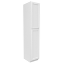 Load image into Gallery viewer, RTA - Slim Shaker Oatmeal - Single Door Pantry Cabinets - 18&quot;W x 96&quot;H x 24&quot;D