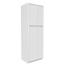 Load image into Gallery viewer, RTA - Slim Shaker Oatmeal - Double Door Pantry Cabinets - 30&quot;W x 90&quot;H x 24&quot;D