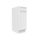 Load image into Gallery viewer, RTA - Slim Shaker Oatmeal - Vanity Base Cabinets - 12&quot;W x 34.5&quot;H x 21&quot;D