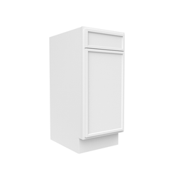 RTA - Slim Shaker Oatmeal - Vanity Base Cabinets - 15