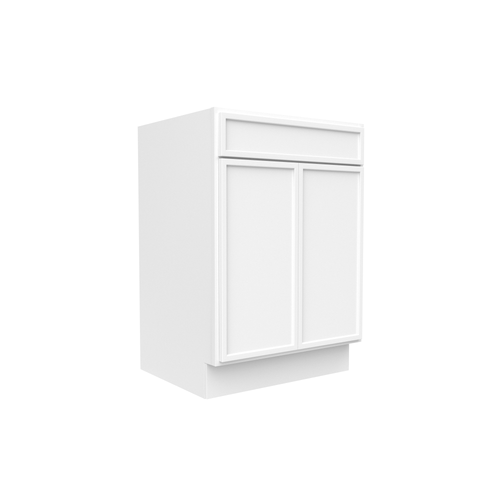 RTA - Slim Shaker Oatmeal - Vanity Sink Base Cabinets - 24