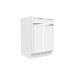 RTA - Slim Shaker Oatmeal - Vanity Sink Base Cabinets - 24