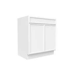 RTA - Slim Shaker Oatmeal - Vanity Sink Base Cabinets - 30