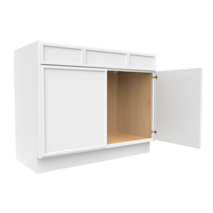 RTA - Slim Shaker Oatmeal - Vanity Consoles - 42"W x 34.5"H x 21"D
