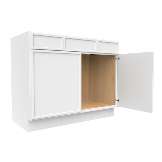 RTA - Slim Shaker Oatmeal - Vanity Consoles - 42"W x 34.5"H x 21"D