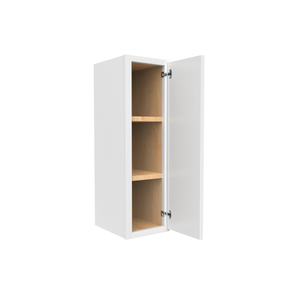 RTA - Slim Shaker Oatmeal - 30"Height Single Door Wall Cabinets - 9"W x 30"H x 12"D