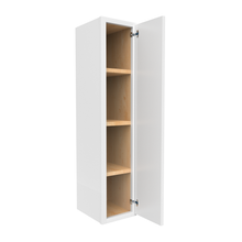 Load image into Gallery viewer, RTA - Slim Shaker Oatmeal - 42&quot;Height Single Door Wall Cabinets - 9&quot;W x 42&quot;H x 12&quot;D