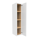Load image into Gallery viewer, RTA - Slim Shaker Oatmeal - 42&quot;Height Single Door Wall Cabinets - 9&quot;W x 42&quot;H x 12&quot;D