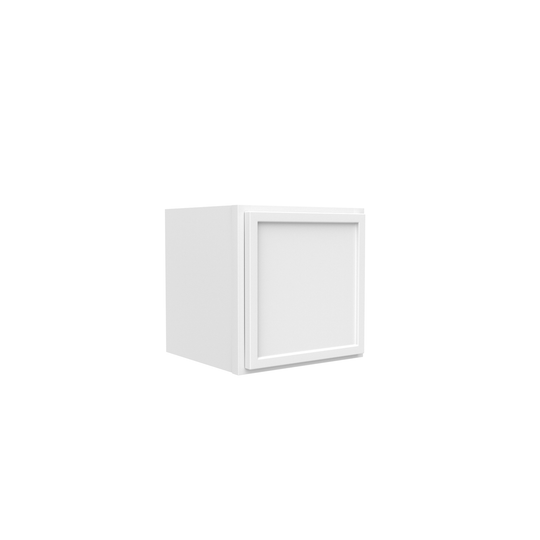RTA - Slim Shaker Oatmeal - Single Door Wall Cabinets - 12"W x 12"H x 12"D