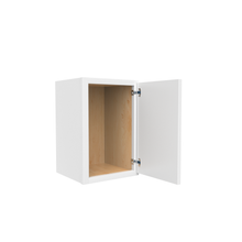Load image into Gallery viewer, RTA - Slim Shaker Oatmeal - 18&quot;Height Single Door Wall Cabinets - 12&quot;W x 18&quot;H x 12&quot;D