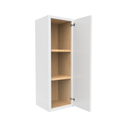Load image into Gallery viewer, RTA - Slim Shaker Oatmeal - 36&quot;Height Single Door Wall Cabinets - 12&quot;W x 36&quot;H x 12&quot;D