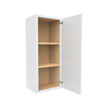 Load image into Gallery viewer, RTA - Slim Shaker Oatmeal - 36&quot;Height Single Door Wall Cabinets - 15&quot;W x 36&quot;H x 12&quot;D