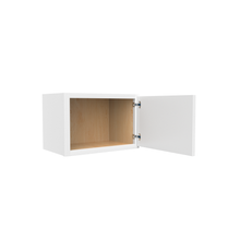 Load image into Gallery viewer, RTA - Slim Shaker Oatmeal - Single Door Wall Cabinets - 18&quot;W x 12&quot;H x 12&quot;D