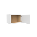 Load image into Gallery viewer, RTA - Slim Shaker Oatmeal - Single Door Wall Cabinets - 18&quot;W x 12&quot;H x 12&quot;D