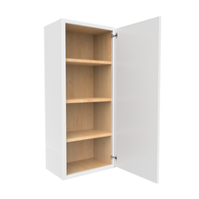 Load image into Gallery viewer, RTA - Slim Shaker Oatmeal - 42&quot;Height Single Door Wall Cabinets - 18&quot;W x 42&quot;H x 12&quot;D