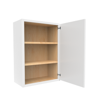 Load image into Gallery viewer, RTA - Slim Shaker Oatmeal - 30&quot;Height Single Door Wall Cabinets - 21&quot;W x 30&quot;H x 12&quot;D