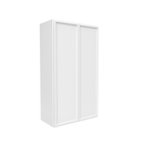 Load image into Gallery viewer, RTA - Slim Shaker Oatmeal - 42&quot;Height Double Door Wall Cabinets - 24&quot;W x 42&quot;H x 12&quot;D