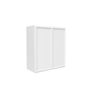 Load image into Gallery viewer, RTA - Slim Shaker Oatmeal - 30&quot;Height Double Door Wall Cabinets - 27&quot;W x 30&quot;H x 12&quot;D
