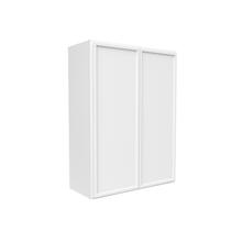 Load image into Gallery viewer, RTA - Slim Shaker Oatmeal - 36&quot;Height Double Door Wall Cabinets - 27&quot;W x 36&quot;H x 12&quot;D
