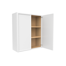 Load image into Gallery viewer, RTA - Slim Shaker Oatmeal - 36&quot;Height Double Door Wall Cabinets - 30&quot;W x 36&quot;H x 12&quot;D
