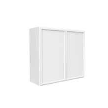 Load image into Gallery viewer, RTA - Slim Shaker Oatmeal - 30&quot;Height Double Door Wall Cabinets - 33&quot;W x 30&quot;H x 12&quot;D