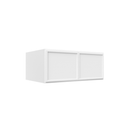 Load image into Gallery viewer, RTA - Slim Shaker Oatmeal - 24&quot;Deep Double Door Wall Cabinets - 36&quot;W x 15&quot;H x 24&quot;D