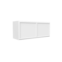 Load image into Gallery viewer, RTA - Slim Shaker Oatmeal - 15&quot;Height Double Door Wall Cabinets - 36&quot;W x 15&quot;H x 12&quot;D