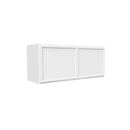 Load image into Gallery viewer, RTA - Slim Shaker Oatmeal - 15&quot;Height Double Door Wall Cabinets - 36&quot;W x 15&quot;H x 12&quot;D