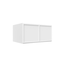 Load image into Gallery viewer, RTA - Slim Shaker Oatmeal - 24&quot;Deep Double Door Wall Cabinets - 36&quot;W x 18&quot;H x 24&quot;D