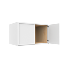 Load image into Gallery viewer, RTA - Slim Shaker Oatmeal - 24&quot;Deep Double Door Wall Cabinets - 36&quot;W x 21&quot;H x 24&quot;D