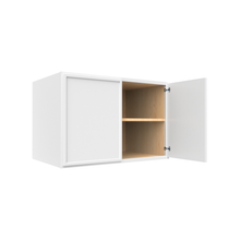 Load image into Gallery viewer, RTA - Slim Shaker Oatmeal - 24&quot;Deep Double Door Wall Cabinets - 36&quot;W x 24&quot;H x 24&quot;D