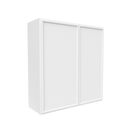 Load image into Gallery viewer, RTA - Slim Shaker Oatmeal - 36&quot;Height Double Door Wall Cabinets - 36&quot;W x 36&quot;H x 12&quot;D