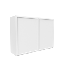 Load image into Gallery viewer, RTA - Slim Shaker Oatmeal - 30&quot;Height Double Door Wall Cabinets - 42&quot;W x 30&quot;H x 12&quot;D