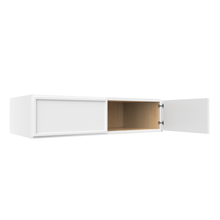 Load image into Gallery viewer, RTA - Slim Shaker Oatmeal - 24&quot;Deep Double Door Wall Cabinets - 48&quot;W x 12&quot;H x 24&quot;D